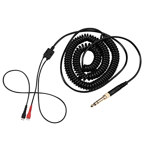 ciciglow for Sennheiser HD Headphones Replacement Coil Cable: Spring Wire for HD25/560/540/480/430 - High Definition Audio Transmission - Avoids Interference - Convenient to Store