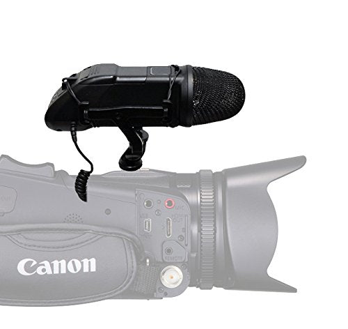 Professional Microphone for Canon EOS 7D (Stereo/NRS) with Dead Cat Wind Muff for High End Systems (DSLR and Video)