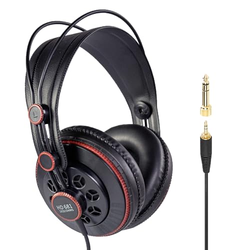 Superlux HD681 Wired Semi-Open Studio Monitor Headphones, 50mm Drivers, 32Ω - size: HD681