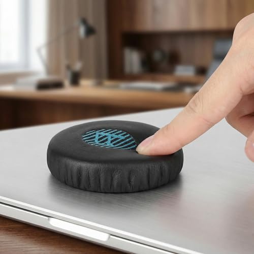 Replacement Ear Pads Cushion for Bose OE2 OE2i SoundLink On-Ear Headphones | Memory Foam Protein Leather Noise Isolating Easy Snap On Long Lasting Comfort Fit