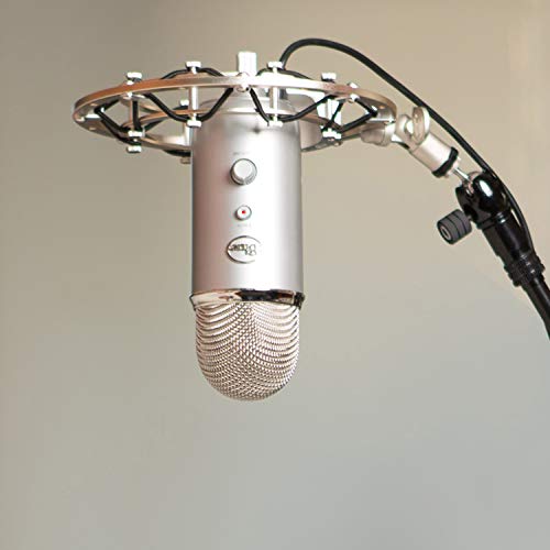 Logitech Creators Blue Yeti USB Microphone for Gaming, Streaming, Podcast, YouTube, Discord, PC, Studio Sound, Plug & Play-Whiteout | For PC and Mac, gaming, recording, streaming, podcasting, Blue VO!CE effects, plug and play, studio use