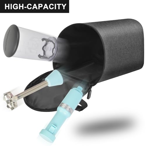 Immersion Blender Bag Compatible with KitchenAid Variable Speed Corded Hand Blender KHBV53, Storage for Dishwasher-Safe Blender Arm, Blending Jar with Lid and Pan Guard- Grey (Box Only)