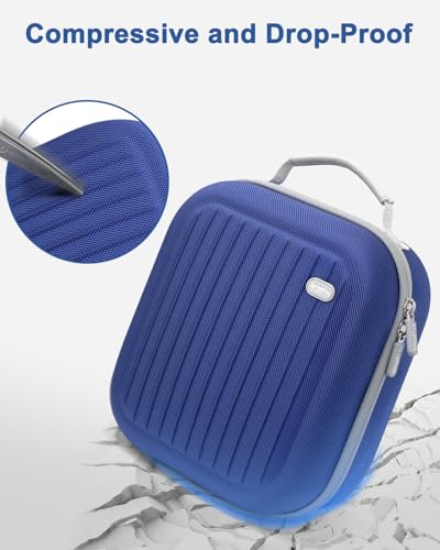 Hard Carrying Case for Meta Quest 3S/ Quest 3/ Steam Frame/ Vision Pro Blue - color: Blue