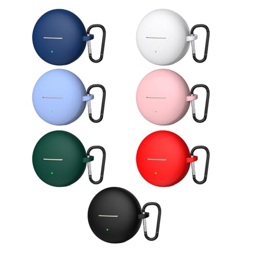 Thin Soft Silicone Protective Cover for Clip2 Wireless Ear Buds Case Antislip Grip - color: Black
