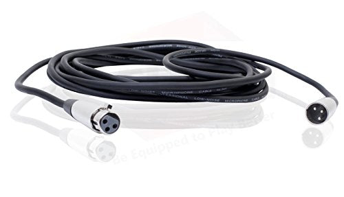 Fat Toad 20ft XLR Microphone Cables (ShieldedPRO X Series) 8-Pack – Audio Balanced Patch Mic Cords with Male & Female Connectors, 24GA Wire for Studio Use - size: 8-Pack