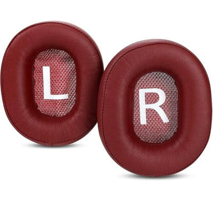 SE-MS7BT SE-MS9BN Earpads Replacement Ear Cushion Covers Compatible with Pioneer SE-MS7BT MS7 SE-MS5T SE-MS9BN Headphones Protein Leather Earpads Supple - color: Red