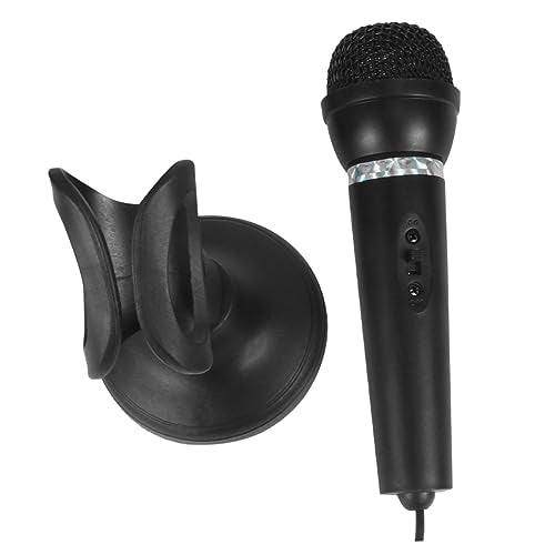 HANABASS USB Condenser Microphone for Computer Recording Adjustable Desktop Microphone for Streaming Gaming and Video Conferencing Black
