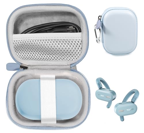 Case for TOZO OpenBuds Lightweight True Open Ear Wireless Earbuds (Blue) - color: Blue