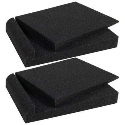 Studio Monitor Isolation Pads, 2Pcs 4 Inch Speaker Acoustic Foam High-Density Adjustable Angled Sound Isolation Pads| Subwoofer Pad