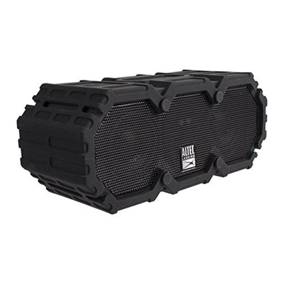 Altec Lansing LifeJacket - Waterproof Bluetooth Speaker, Wireless & Portable Speaker for Travel & Outdoor Use, 30 Hour Playtime & 50 Foot Range, Black - color: Black
