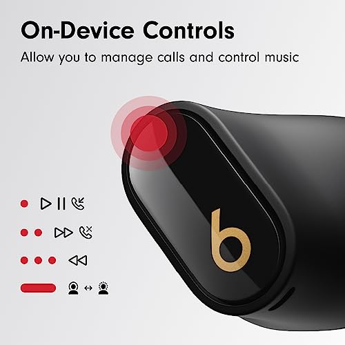 Beats Studio Buds + with Apple 20W USB-C Power Adapter - Black/Gold - color: Black/Gold, style: With Power Adapter