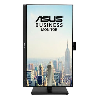 ASUS BE279QSK 27 Inch 1080P FHD Computer Monitor, Webcam, HDMI, DisplayPort - size: 27 Inch, style: Webcam Height Adjustable