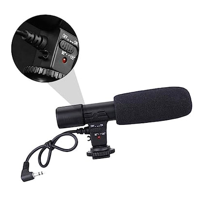 Camera Microphone for DSLR and Camcorder, Interview Recording
