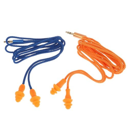 Comfortable Earbuds Earphones with Superior Sound Isolation in Ear Earplugs for Office Gym Use