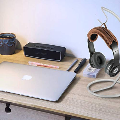 Universal Replacement Headband Cushion Pad Cover Protector Compatible with ATH M50X, QC 35i/35ii, QC25, Solo 2/Solo 3, Studio 2/3 Headphones (Brown) - color: Brown