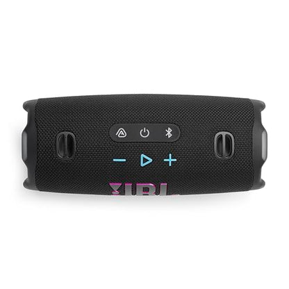 JBL Charge 6 - Portable Waterproof & Drop-Proof Bluetooth Speaker, Bold JBL Pro Sound & AI Sound Boost, 28Hrs Playtime Blk (Renewed) - color: Black/Teal