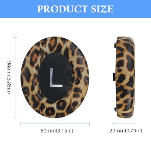 Adhiper Replacement Ear Pads for Bose 700/NC700 Wireless Headphones - color: Leopard Print