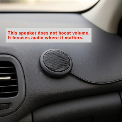 Gabil GSP-01 Mini Mobile Radio Speaker 4M, 8Ω 1W with 3.5mm Plug | Compact 8Ω 1W external speaker with 4 m cable and 3.5 mm plug for compatible mobile radios - size: 4M- 8Ω