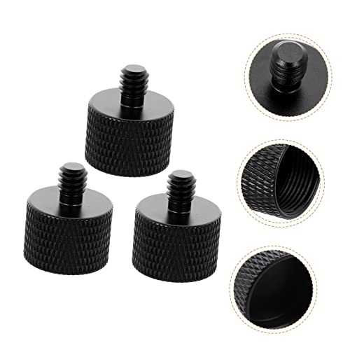 Tripod Screw Adapter Set 5/8 to 1/4 Thread for Microphone Stand Mounts