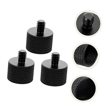 Tripod Screw Adapter Set 5/8 to 1/4 Thread for Microphone Stand Mounts