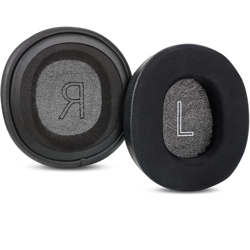 Cooling Gel Replacement Earpads Compatible with Razer Nari/Nari Essential/Nari Ultimate/Kraken Kitty/V3/V4/Pro/X Gaming Headset Ear Pads Cushions with Breathable Ice Silk Fabric- Black