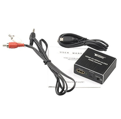 Tendak 4K 30Hz HDMI Audio Extractor, HDMI Audio Splitter