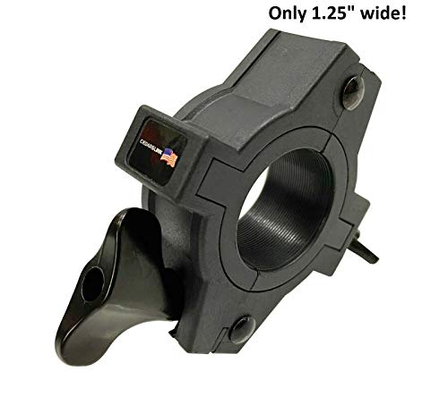 Four Pack (4) Slim 1.25" Width O Clamp DJ Stage Fits 1.5"/2" Lighting Heavy Duty Mounting for Stand/Truss