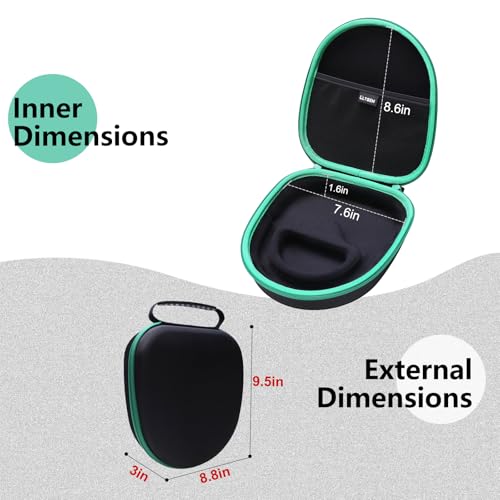 Case for Razer Barracuda X Wireless Gaming & Mobile Headset | Hard Carrying Travel Case for Razer Barracuda X Wireless Gaming & Mobile Headset