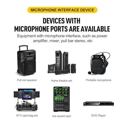 D Debra UHF Wireless Microphone, Cordless Handheld Dynamic