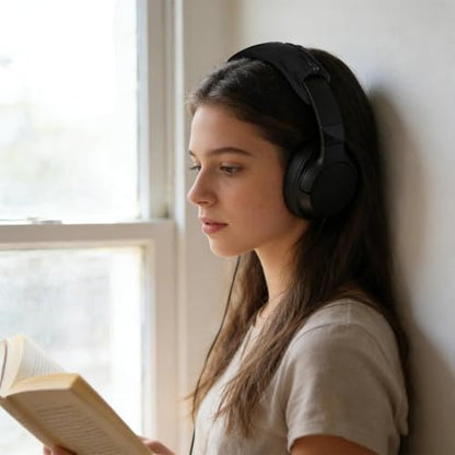 Adhiper Universal Headband Cover for JBL Live 770NC, 670NC, 660NC, 650NC | for E65BT, E45BT, E40BT Headphones, 6mm Thick Softer Head Band Cover for Pressure Relief & Anti-Peeling, with Hanging Loop
