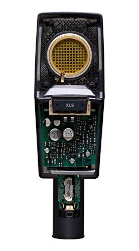 AKG Pro Audio C414XLS Pair Studio Grade Professional Large Diaphragm, Dual Capsule, Multi-Pattern, Vocal & Instrument Condenser Microphone with Aluminum Carrying Case. XLR Connector. Gray with Gold. - style: C414 XLS MATCHED PAIR