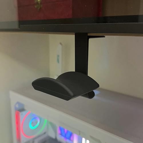 Space Saving Clamp Mount Headphone Holder for Gaming and Office Desks Universals Headsets Stand with Quick Installation