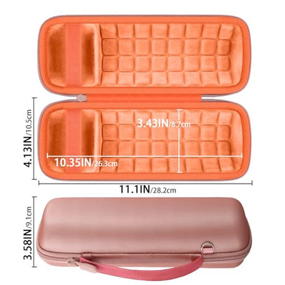 Hard Case for JBL Flip 7 Portable Wireless Bluetooth Speaker - color: Golden Oranger Case