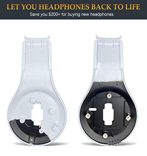 Studio3 Inside Shell as Same as the OEM Studio 3 Replacement Parts Inner Earphone Panel Accessories Compatible with Beats by Dr Dre Studio 3 (A1914) Noise Cancelling Over-Ear Headphones (Shadow Gray) - color: Shadow Gray