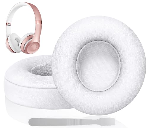 Link Dream Earpads for Beats Solo 3 & Solo 2 On-Ear Headphone - White - color: White