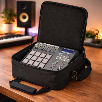 SKB Cases 1SKB-UB1212 UB Series 1212 Mixer Case, Padded Audio Equipment Bag for DJ Controller, Recorder and Studio Gear, 12 x 12 x 4 Inch, Black | Fits controllers recorders and studio equipment, doubles as gear-carrying solution, protects knobs and fader