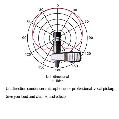 Pro Lavalier Microphone Lapel Microphone 3.5mm (1/8'') TRS Unidirectional Condenser Mic for PC Camera Voice Amplifier Wireless Transmitter, Ideal for Lectures, Podcasts - size: Standard 3.5mm TRS Plug for Various Devices