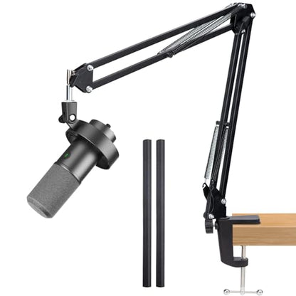 For Fifine K688 Boom Arm - Adjustable Microphone Arm with Cable Management, Mic Arm with 3/8'' to 5/8'' Adapter Compatible with Most Microphone - color: Fifine K688 boom arm