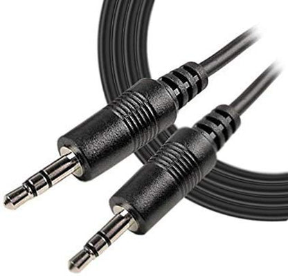 iMBAPrice 25 Feet Professional Quality Nickel Plated 3.5 mm Male/Male Stereo Audio Cable - color: Black (M/M), size: 25 Feet