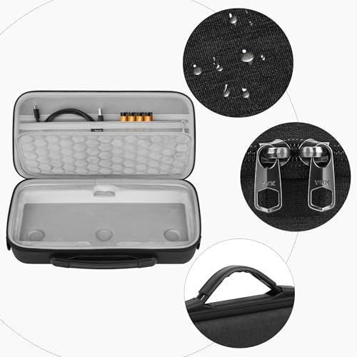 GEEKRIA Hard Shell Travel Case Compatible with Zoom LiveTrak L6max / L6max Digital Mixer, Audio Mixer Carrying Bag (Dark Gray) - style: For L6max