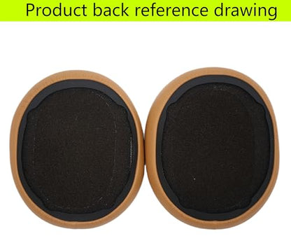 Replacement Ear Pads Compatible with Skullcandy Hesh3 Headphones | Also suitable for Crusher Wireless/Crusher360/Hesh ANC/Hesh Evo/Venue ANC/Crusher Evo/Crusher ANC headphones-Brown - color: Brown/Leather