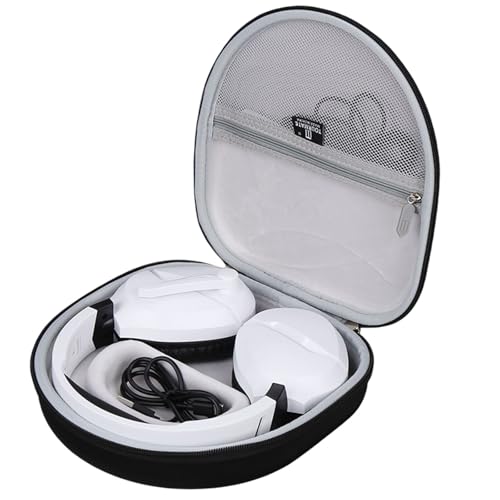 Tourmate Hard Storage Case for WolfLawS Wireless Gaming Headset,Portable EVA Case(Box for Sale) (Black)
