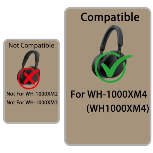 Hinge Repair Kit for Sony WH-1000XM5 Side Cover Repair Left+Right(Black)