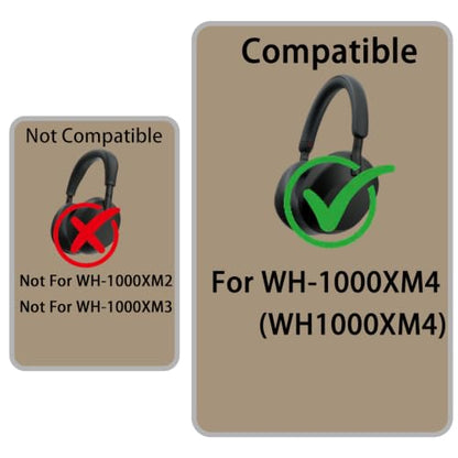 Hinge Repair Kit for Sony WH-1000XM5 Side Cover Repair Left+Right(Black)
