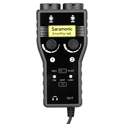 Saramonic SmartRig+ UC Two-Channel Audio Interface for USB Type-C Android Devices and PC's