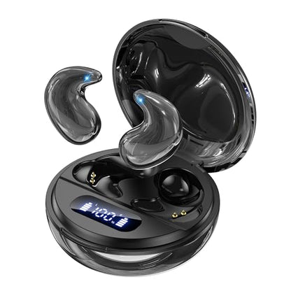Sleep Earbuds Zero Pressure No Lights or Alerts, Tiny Hidden Earbuds for All Night Sleep