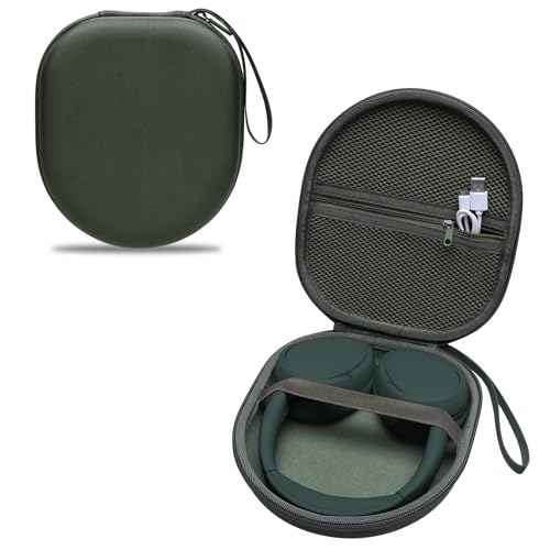Headphone Headset Case Compatible with JLab JBuds Lux ANC/JBL Tune 520BT 720BT/BERIBES/KVIDIO/Soundcore by Anker/Sony Wireless On-Ear Headphones, Green - color: Green