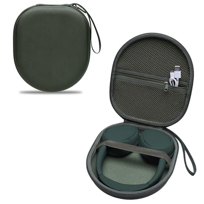 Headphone Headset Case Compatible with JLab JBuds Lux ANC/JBL Tune 520BT 720BT/BERIBES/KVIDIO/Soundcore by Anker/Sony Wireless On-Ear Headphones, Green - color: Green