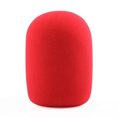 LEFXMOPHY for Audio Technica AT2020 Pop Filter, Windscreen for Audio-Technica AT-2020 AT-2035 AT-2040 AT-2050 ATR2500 ATR2500X AT-4040 Microphones Replacment Mic Foam Red Cover