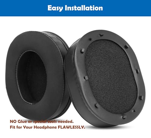 Cooling Replacement Ear Pads Cushion and Breathable Headband Compatible with Razer BlackShark V2/BlackShark V2 Pro Gaming Headsets Earpads Cover with Cool Gel and Memory Foam